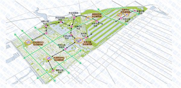 北二路沿线及金湖银河片区：崛起的未来湿地新城