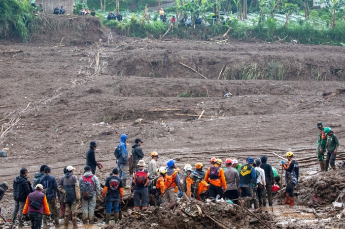 印尼西爪哇山体滑坡遇难人数升至48人