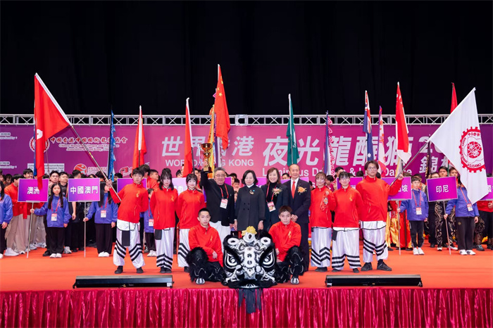 「世界香港夜光龍·醒獅錦標賽2026」圓滿落幕 國際盛會展文化魅力傳統技藝促青年傳承